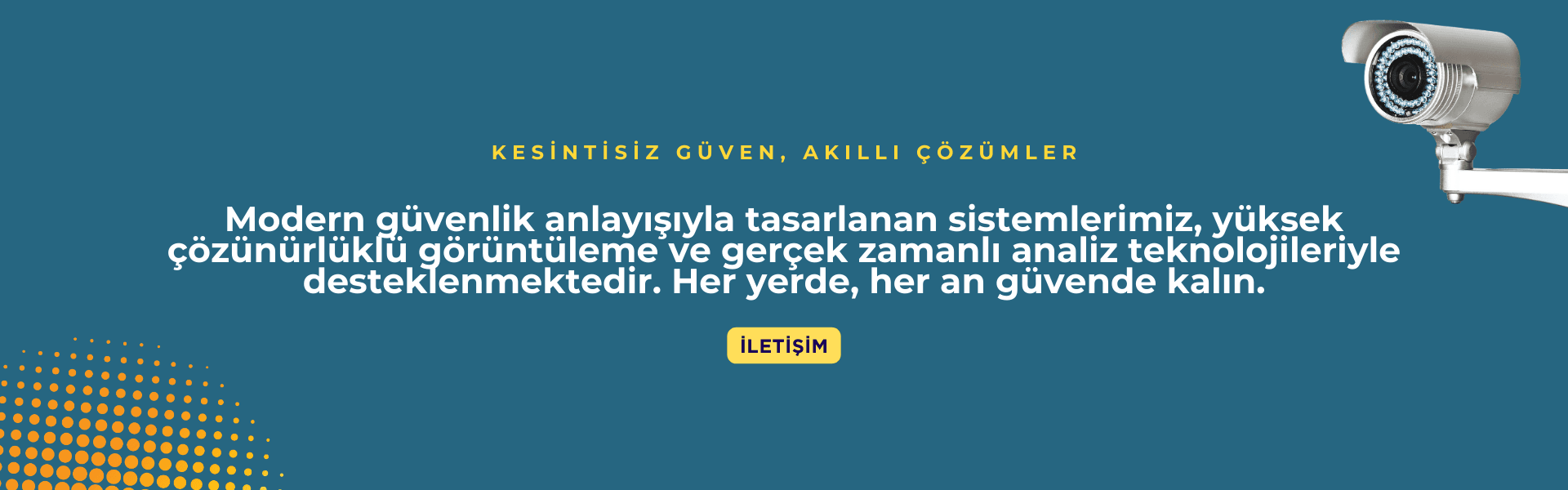 Modern güvenlik anlayışıyla tasarlanan sistemlerimiz yüksek çözünürlüklü görüntüleme ve gerçek zamanlı analiz teknolojileriyle desteklenmektedir — iletişime geçin