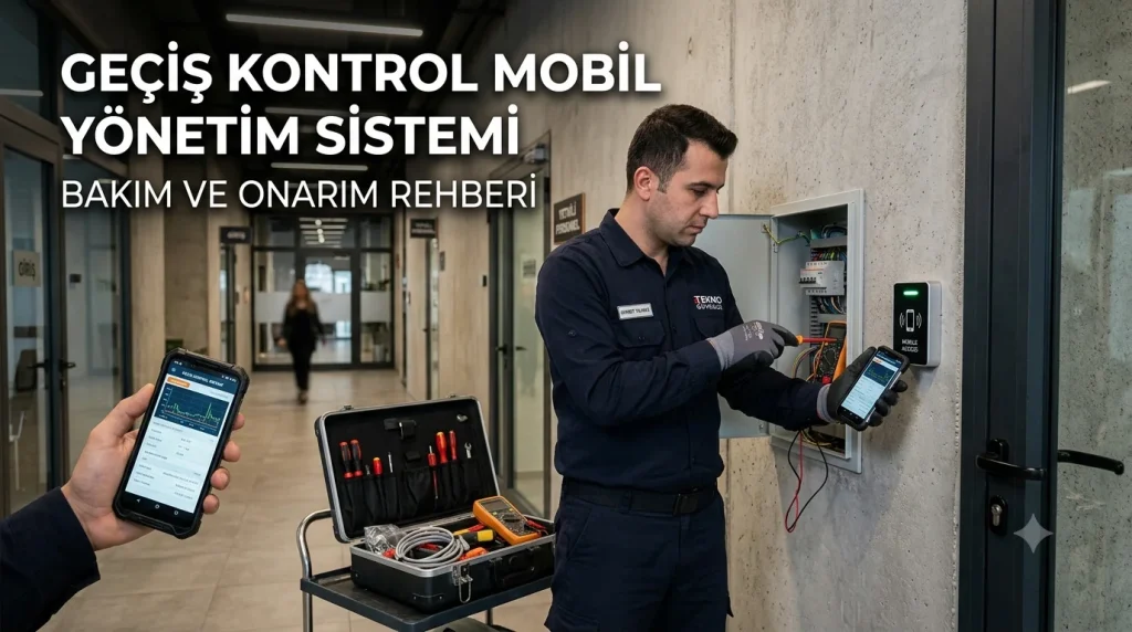 Geçiş Kontrol Mobil Yönetim Sistemi Bakım ve Onarım Rehberi Düzenli Bakımın Sistem Performansına Etkisi