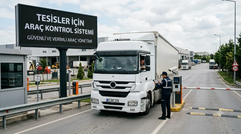 Tesisler İçin Araç Kontrol Sistemi